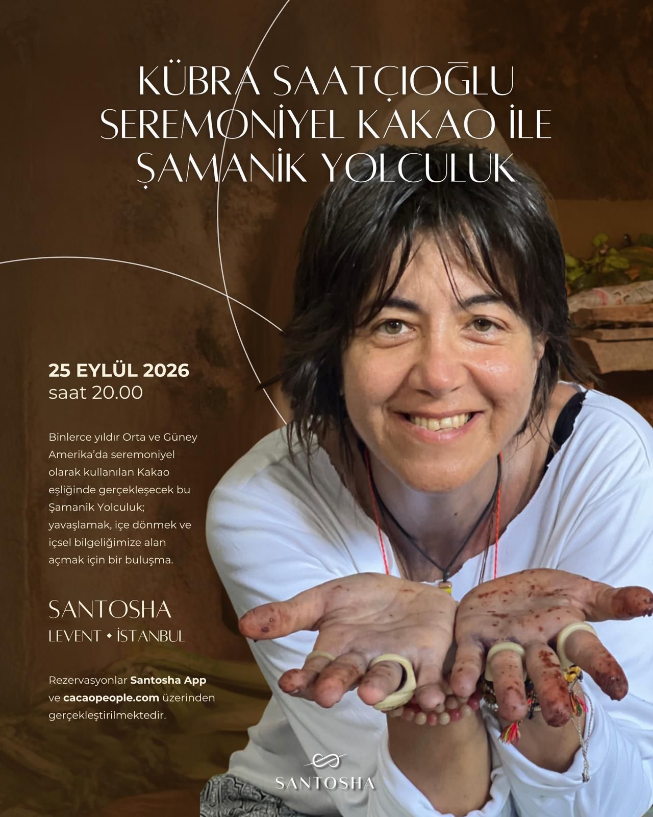 Kübra Saatıçıoğlu Seremoniyel Kakao ile Şamanik Yolculuk